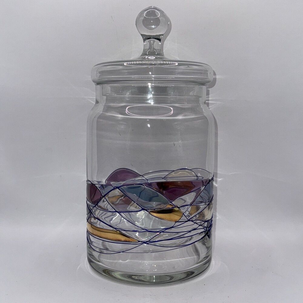 Artland Helios Art Glass Apothecary Jar